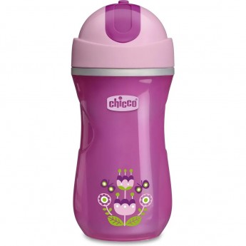 Поильник CHICCO SPORT CUP 14м+ розовый Поильник CHICCO SPORT CUP 14м+ розовый