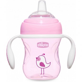 Поильник CHICCO TRANSITION, Розовый Поильник CHICCO TRANSITION, Розовый